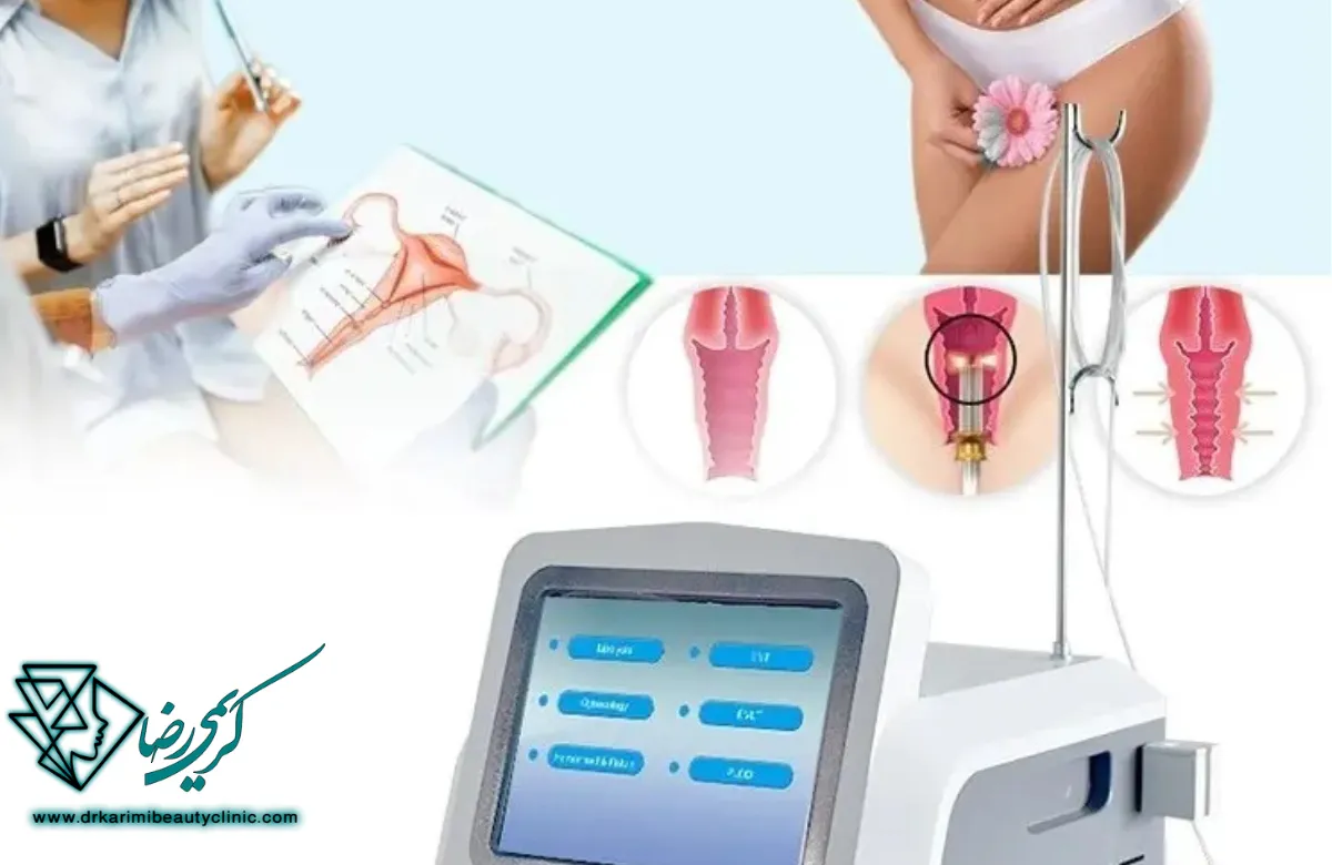 اندولیزر برای سفیدسازی و لیفت واژن